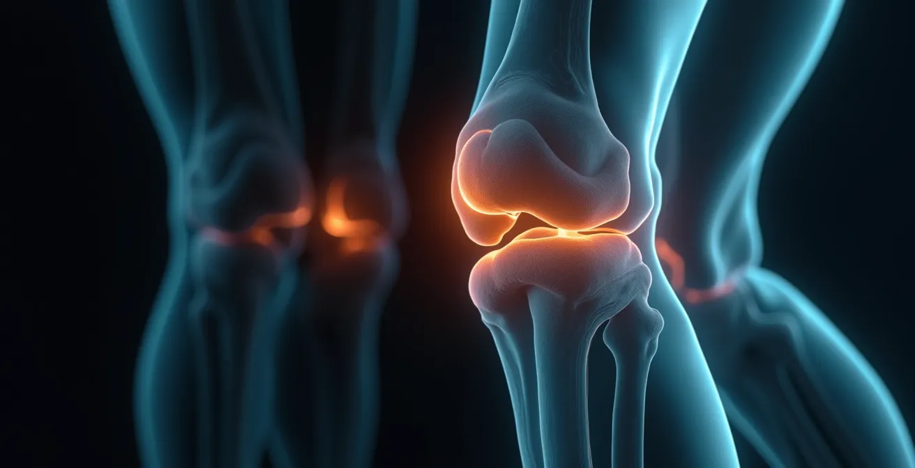 Symbolic illustration contrasting common ACL injury myths with facts
